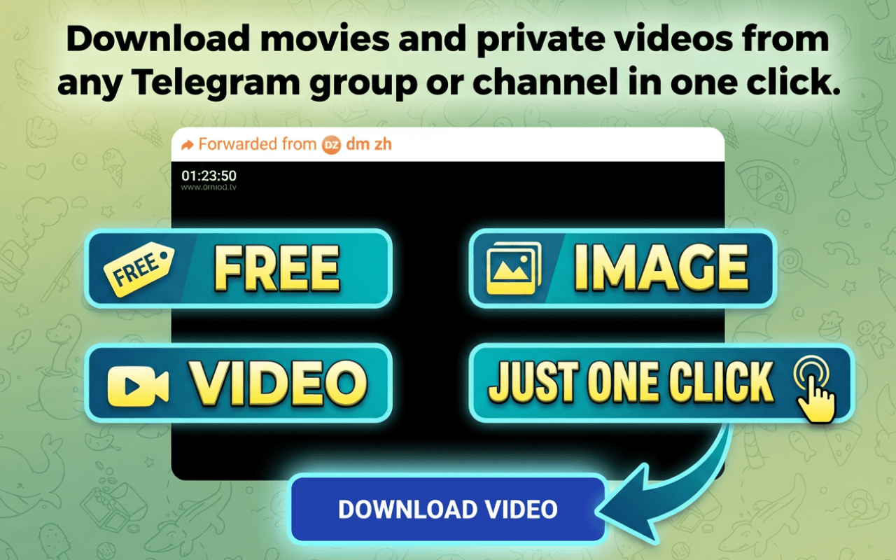 Telegram Web with media